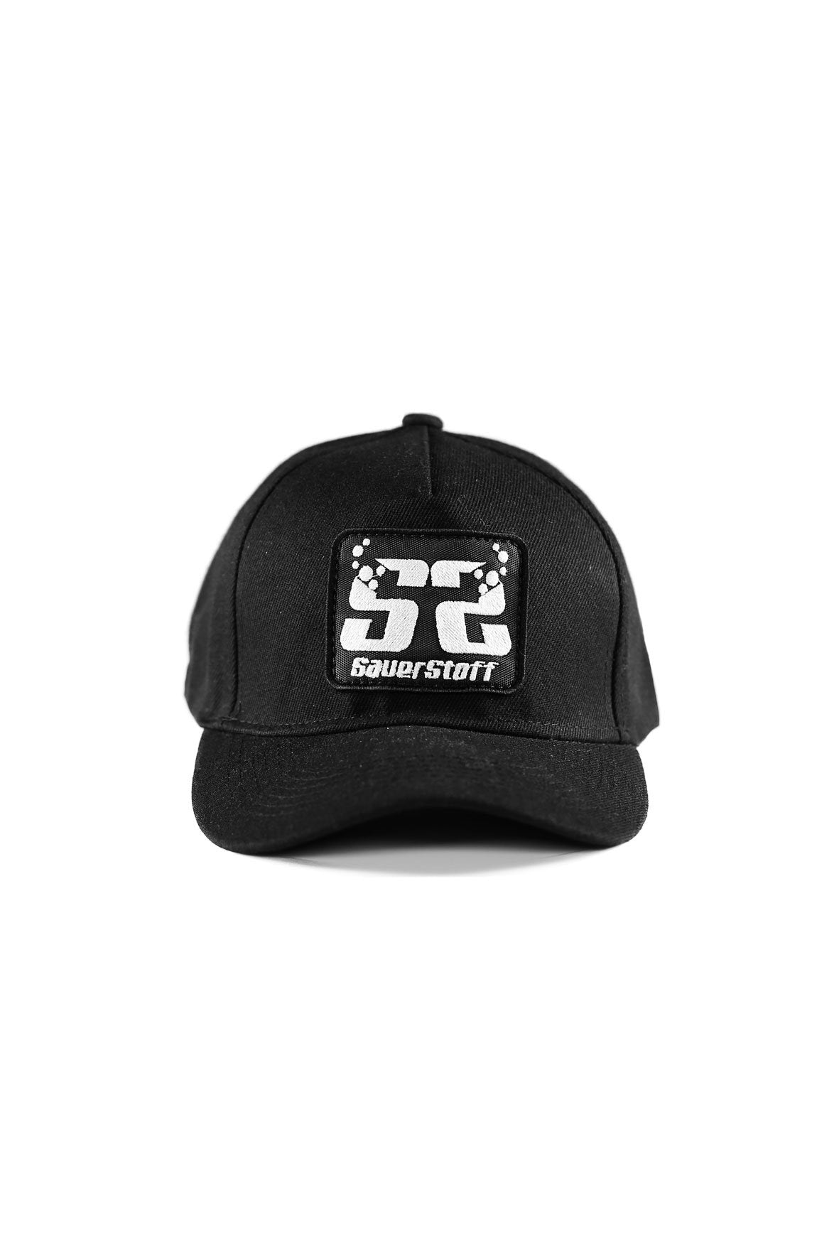 Shops black and white ball cap