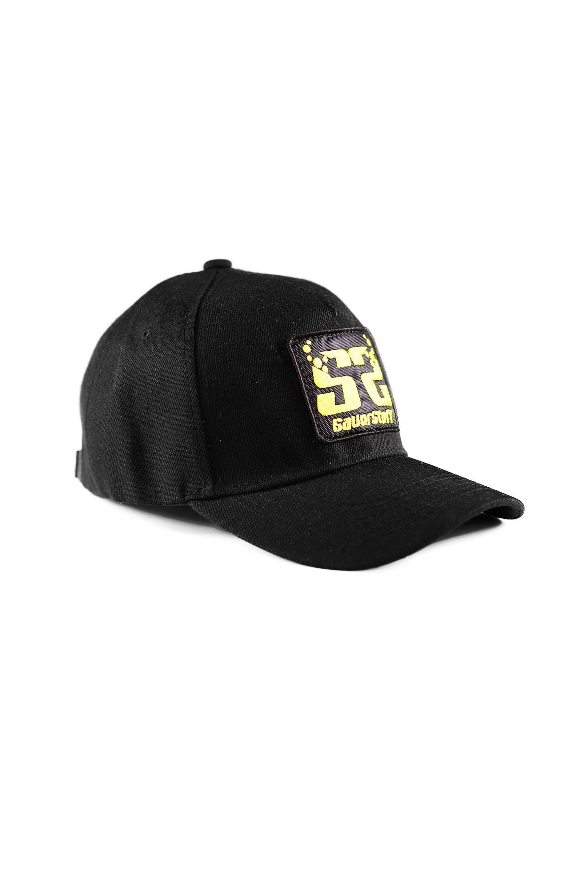 cappello sauerstoff nero oro toppa