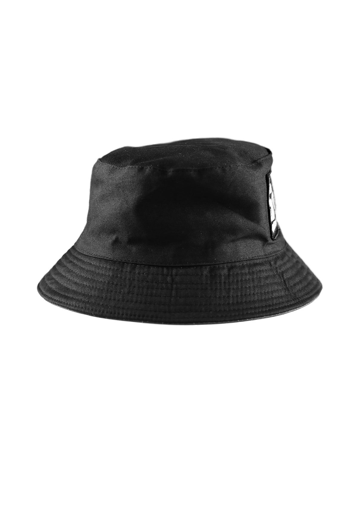 cappello sauerstoff bucket nero bianco lato