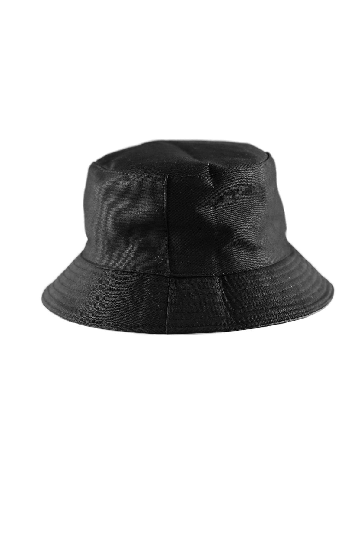 cappello sauerstoff bucket nero bianco retro