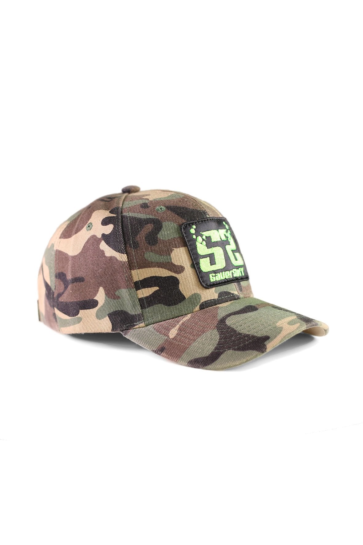 cappello sauerstoff camo verde toppa