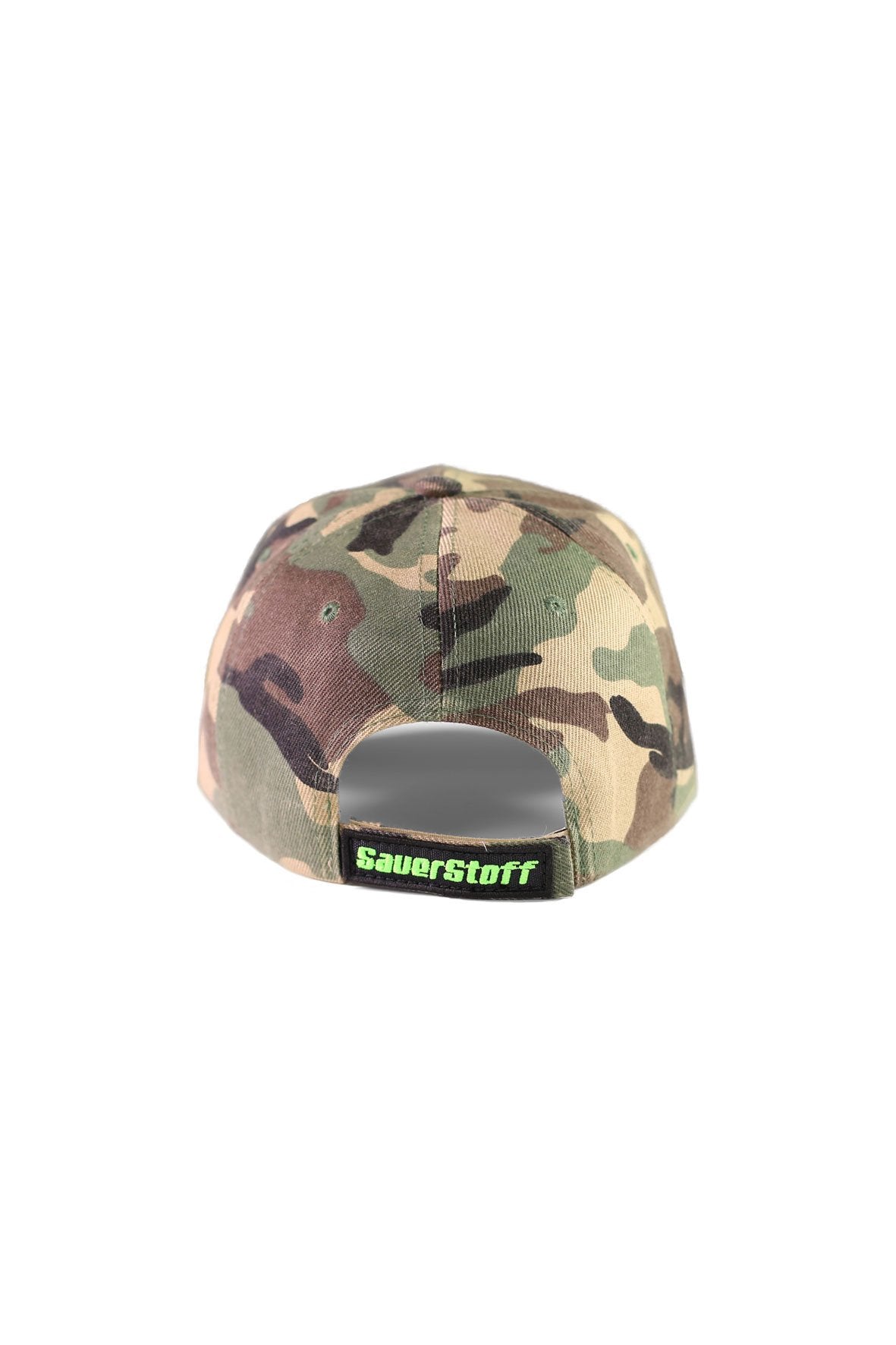 cappello sauerstoff camo verde retro