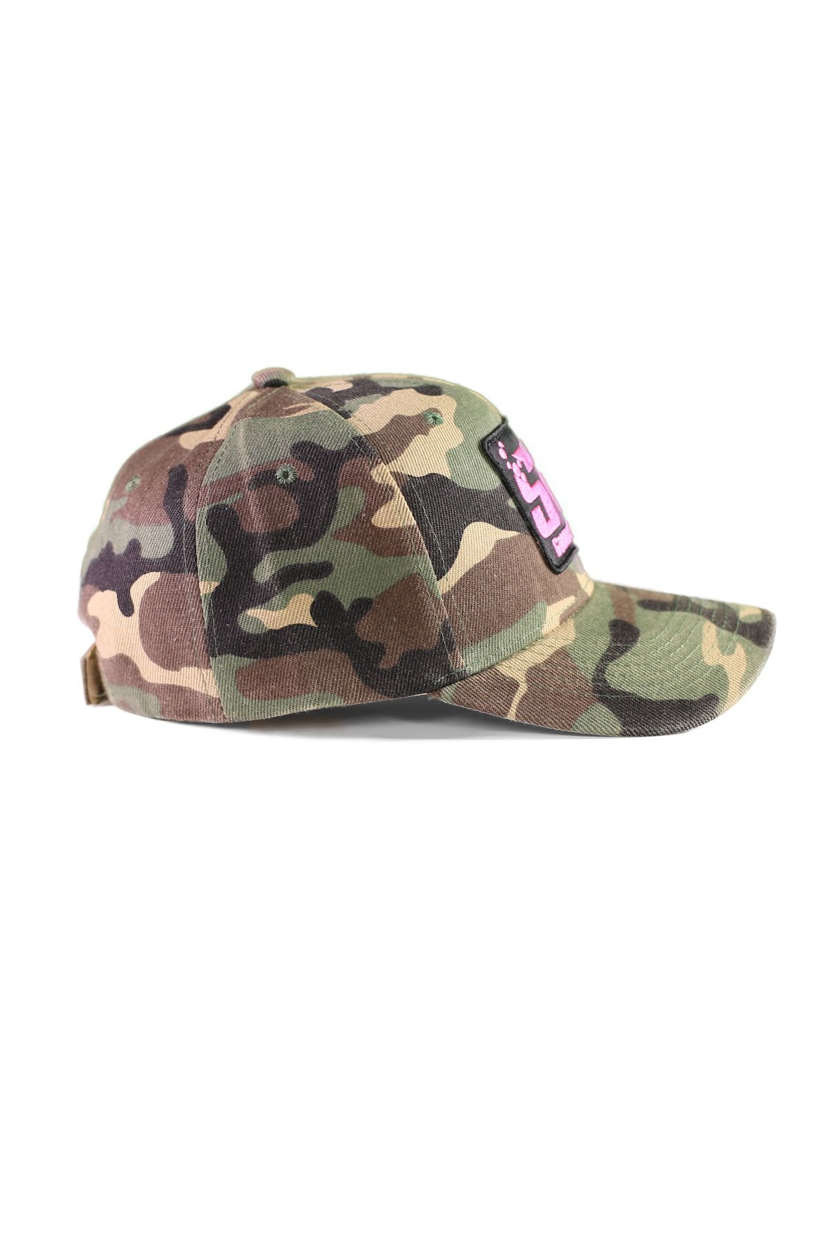 cappello sauerstoff camo rosa lato