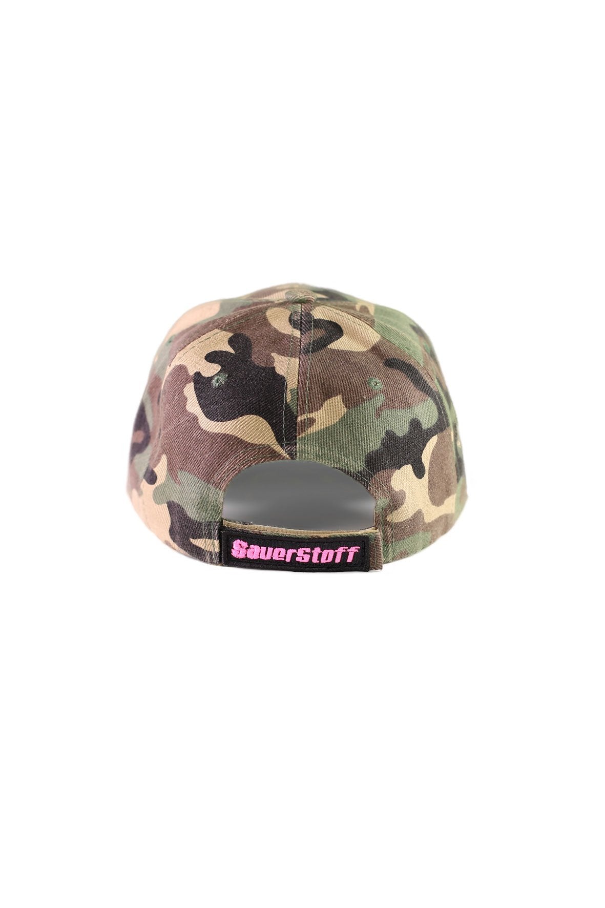 cappello sauerstoff camo rosa retro