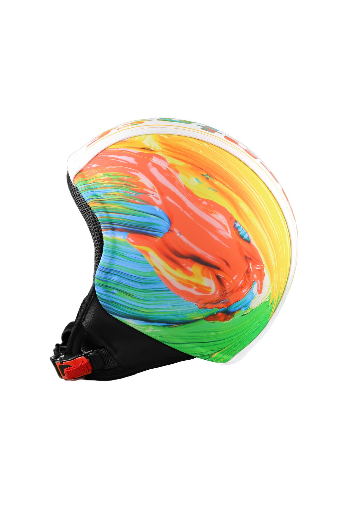 casco senza visiera brush lato sinistro