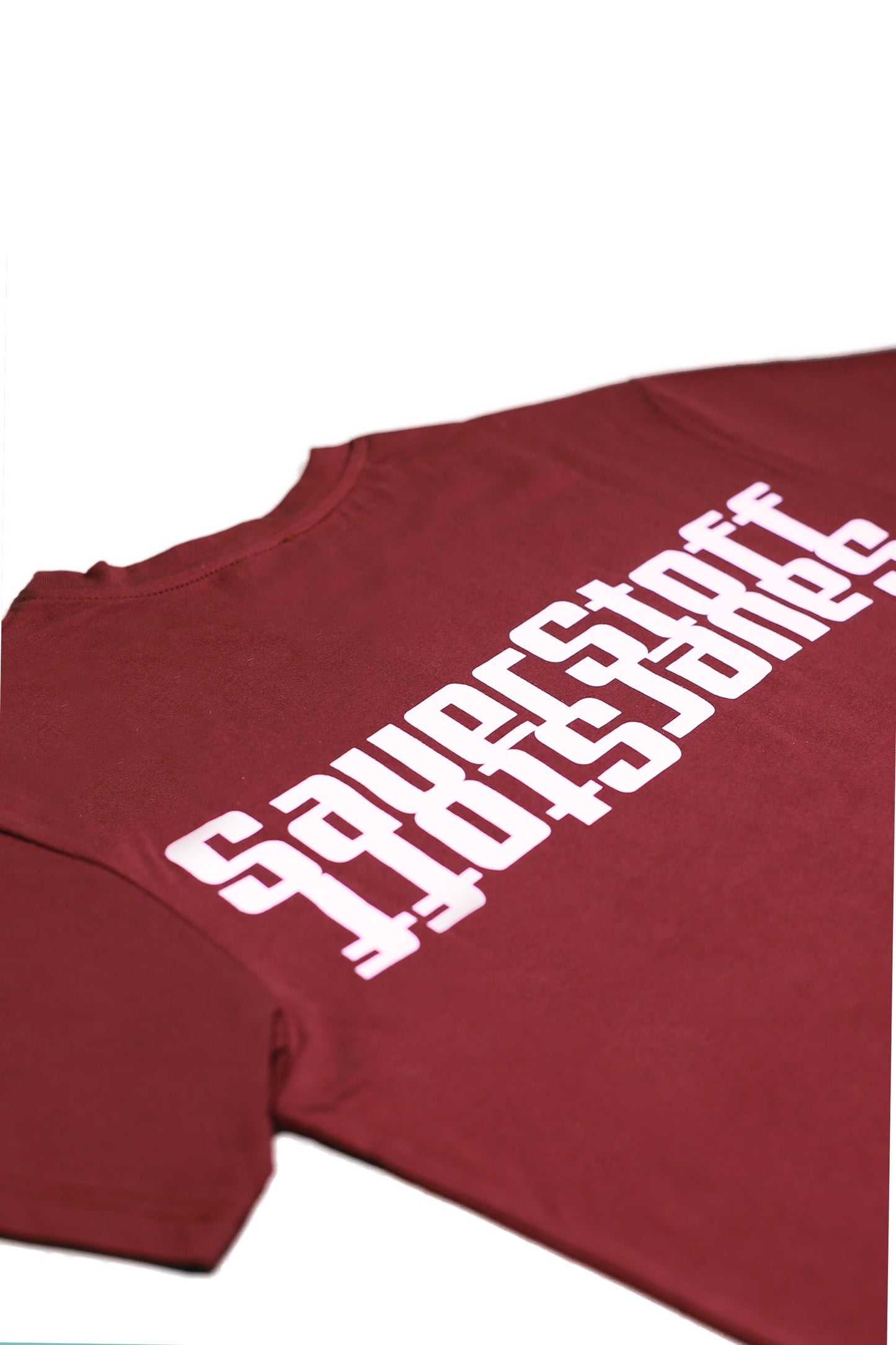 t shirt autunno inverno slim sauerstoff logo bordeaux