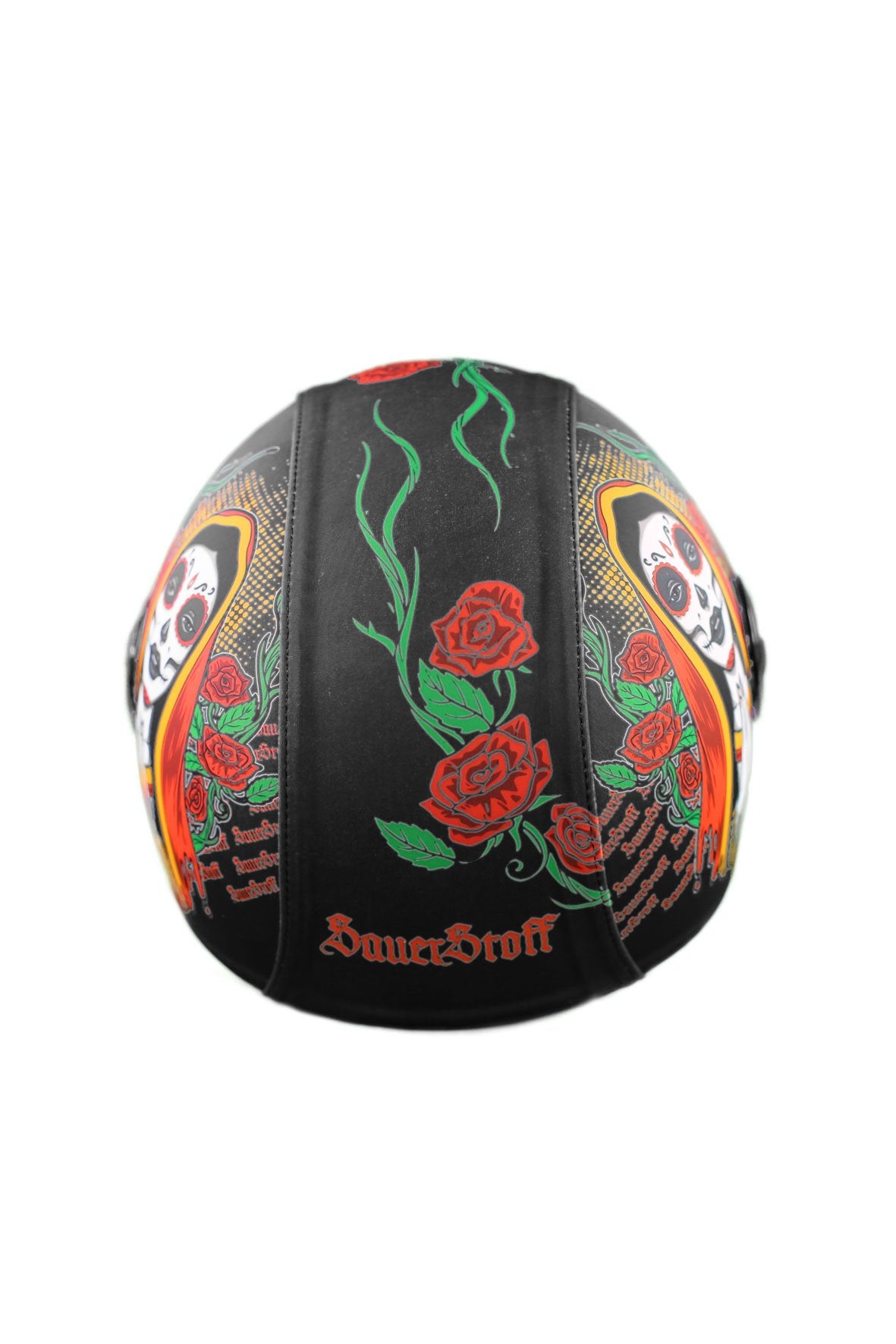 casco demi jet sauerstoff santa muerte mexico retro