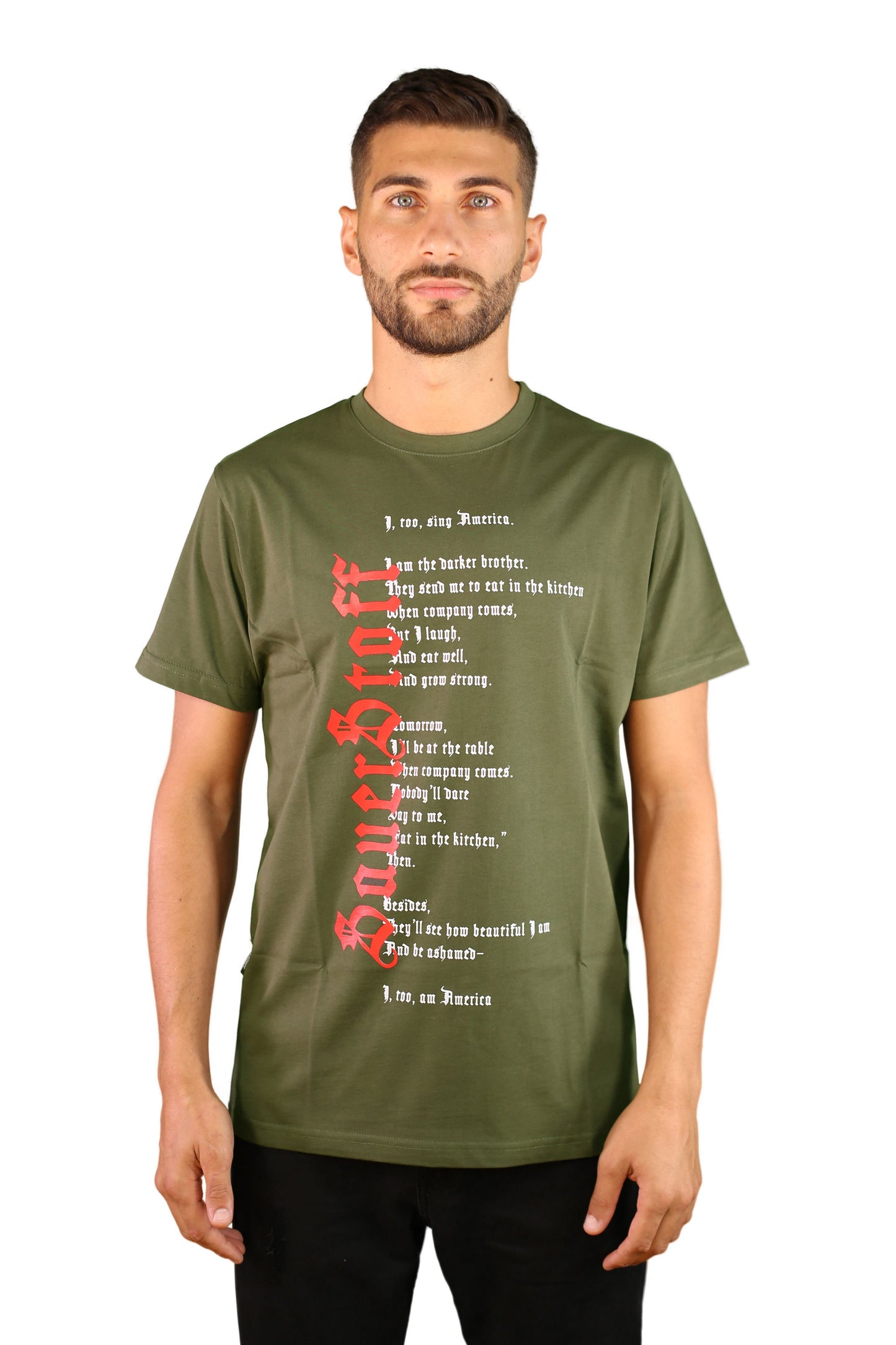 sauerstoff t shirt verde blacklivesmatter