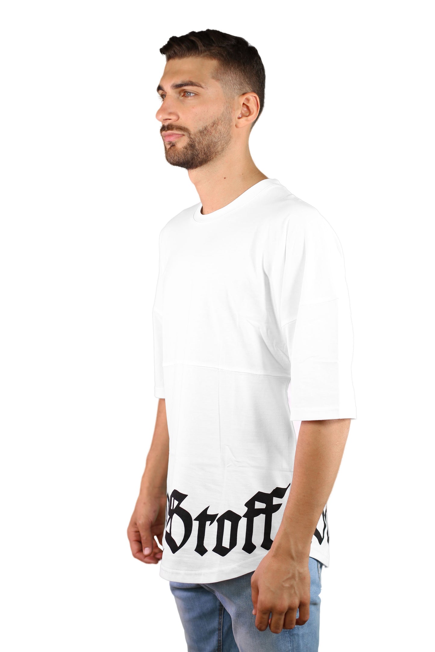 sauerstoff t shirt bianca half disegno