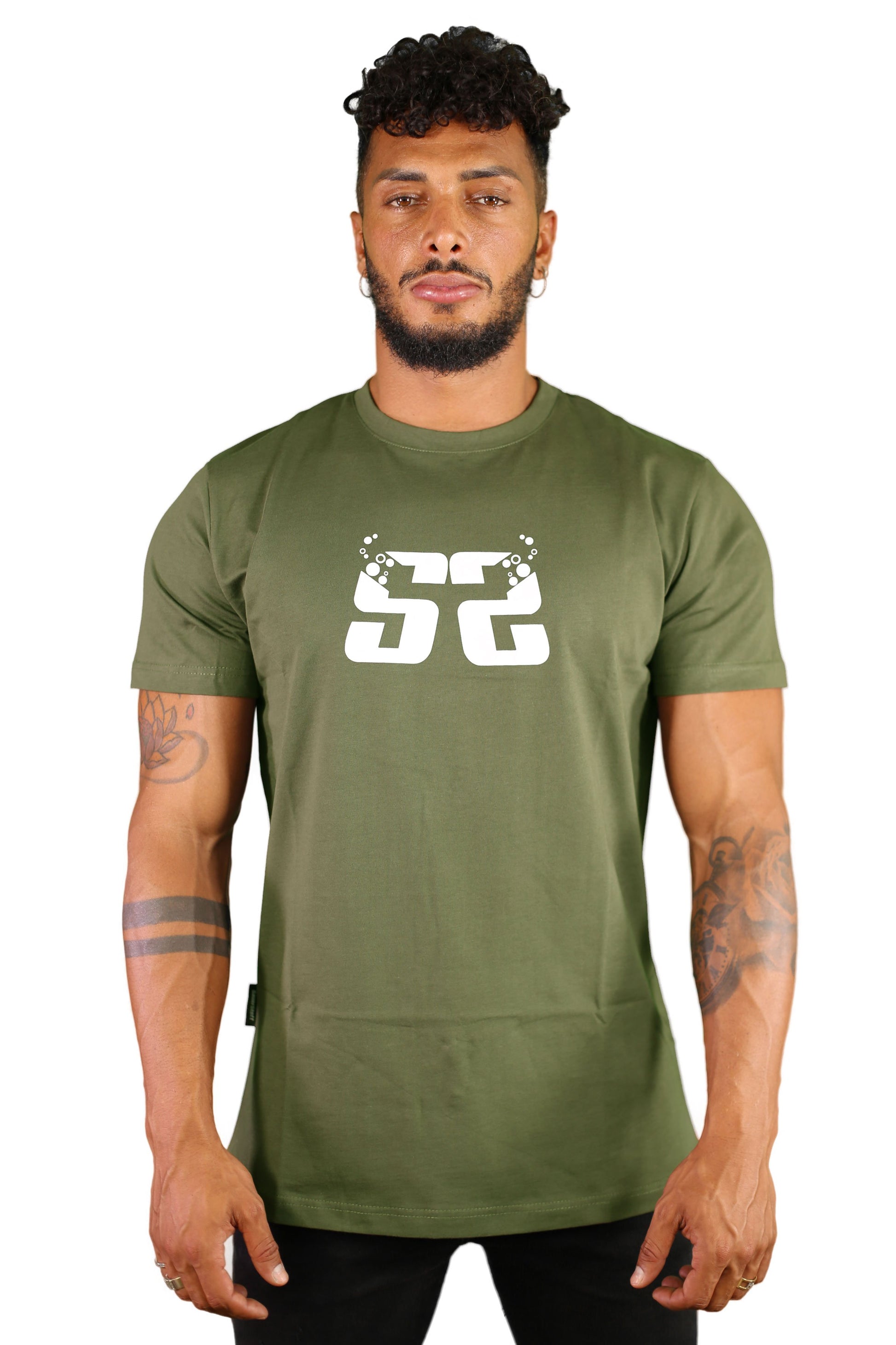 sauerstoff t shirt verde reverse 