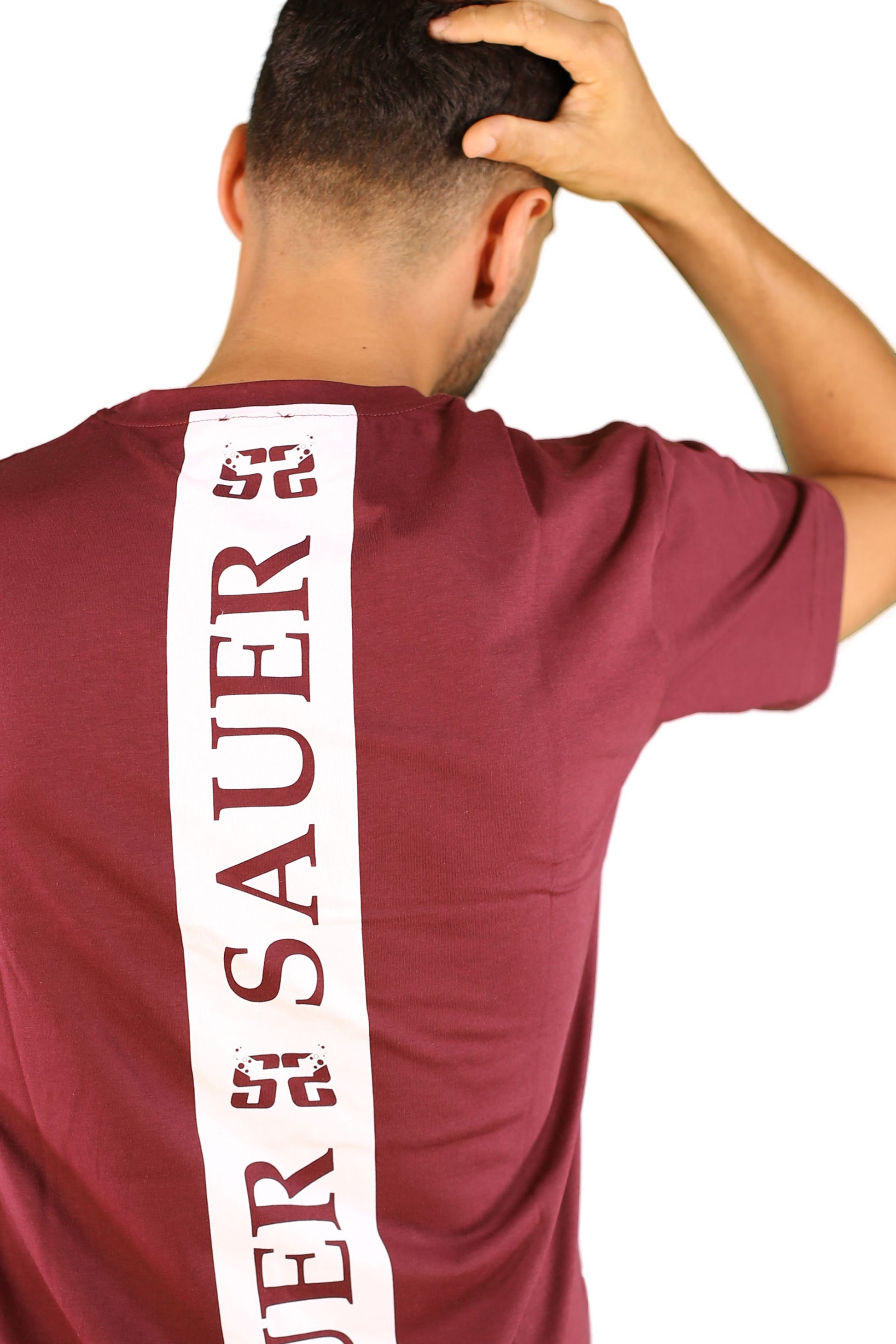 sauerstoff t shirt bordeaux time dettaglio