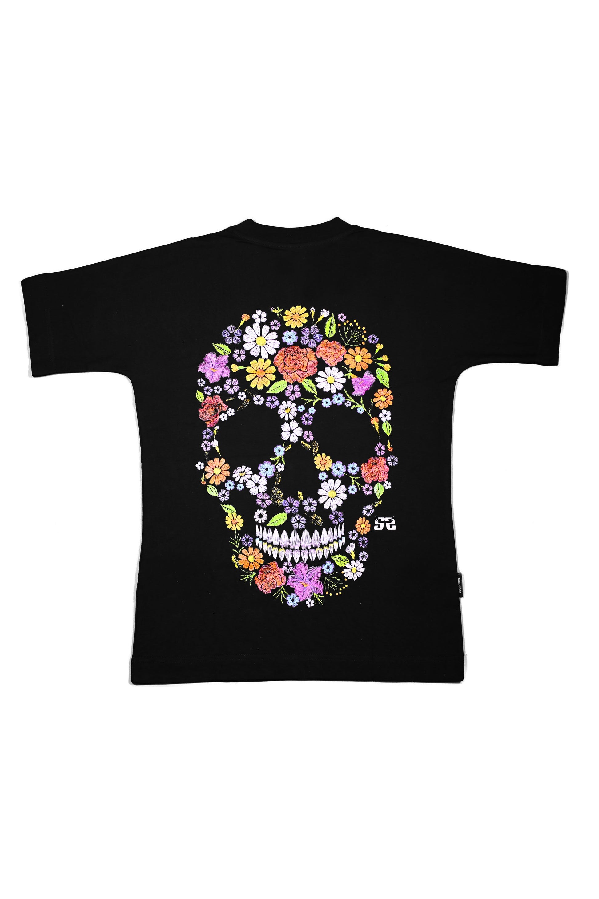 t shirt autunno inverno unita sauerstoff skull garden back